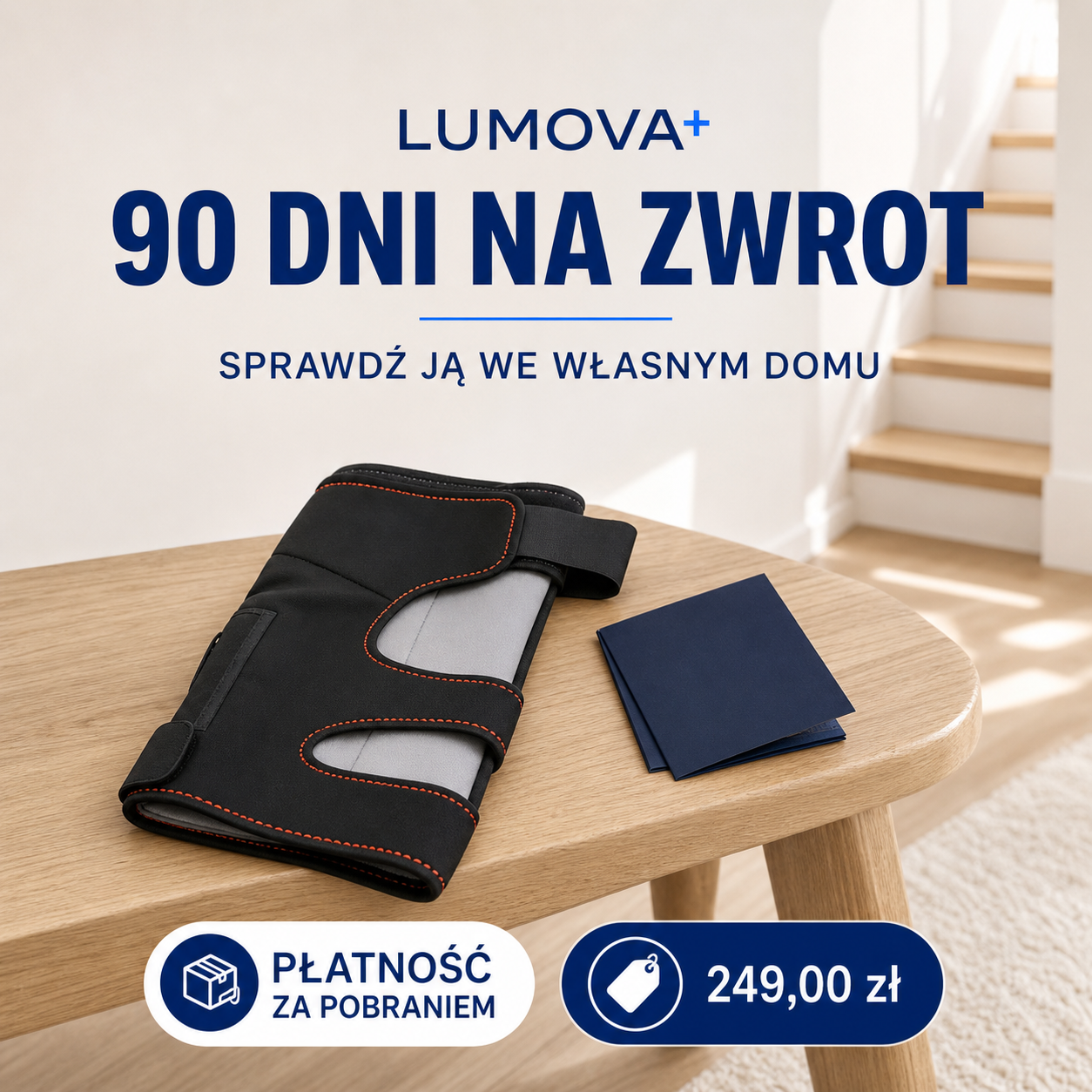 LUMOVA™ Trójfalowy System Światła dla Biodra